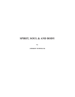 SPIRIT SOUL AND BODY .pdf
